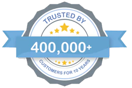 Trusted by 400,00+ Customers