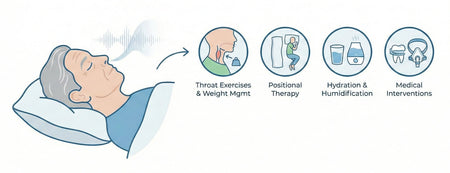 why snoring worsens with age: causes & solutions