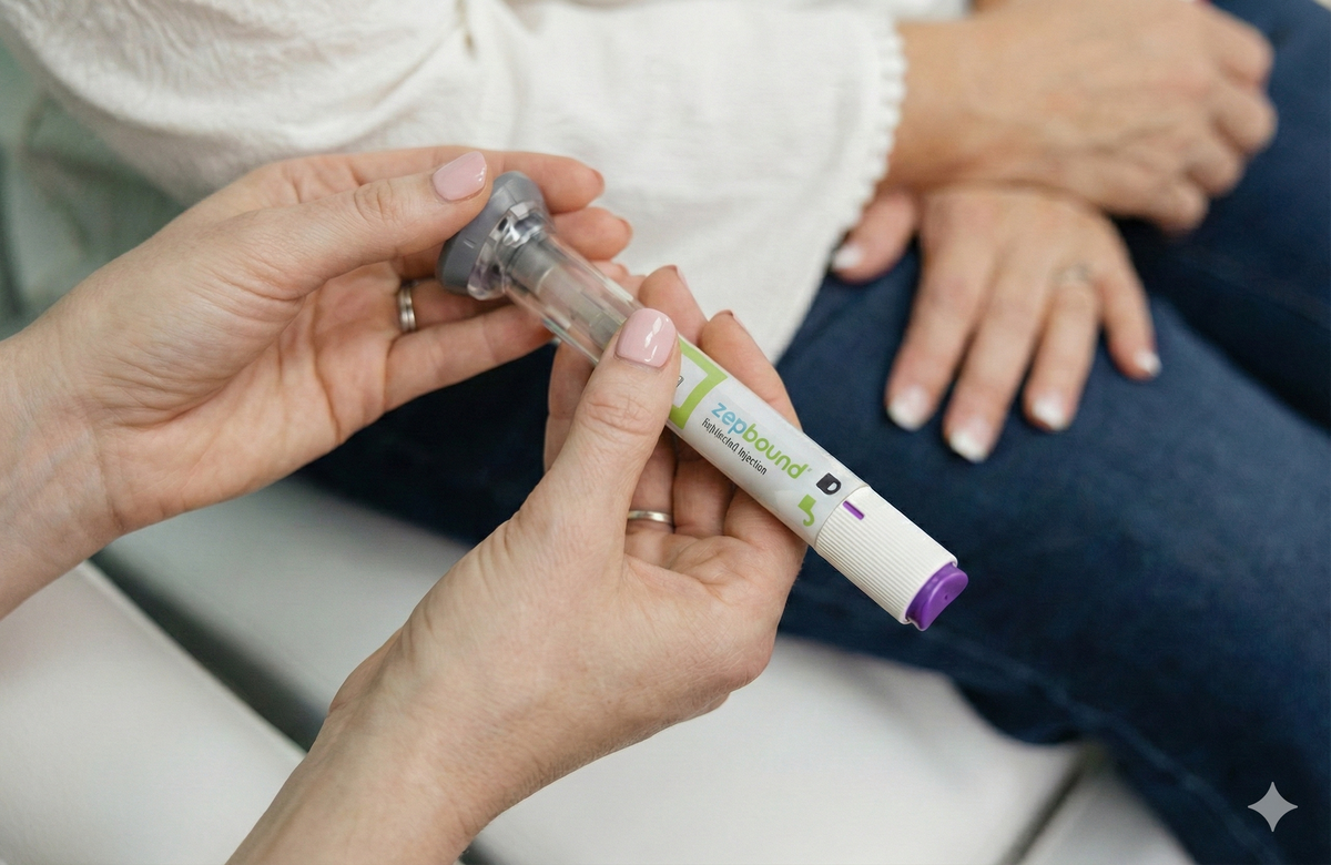 zepound review showing injection