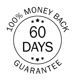 60-day money-back guarantee badge