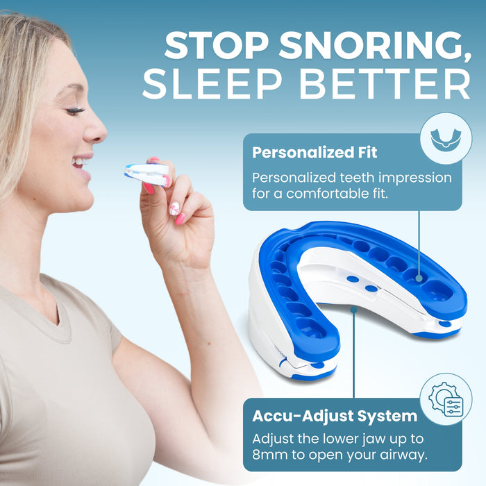 Abstract representation promoting solutions for improved sleep and snoring relief