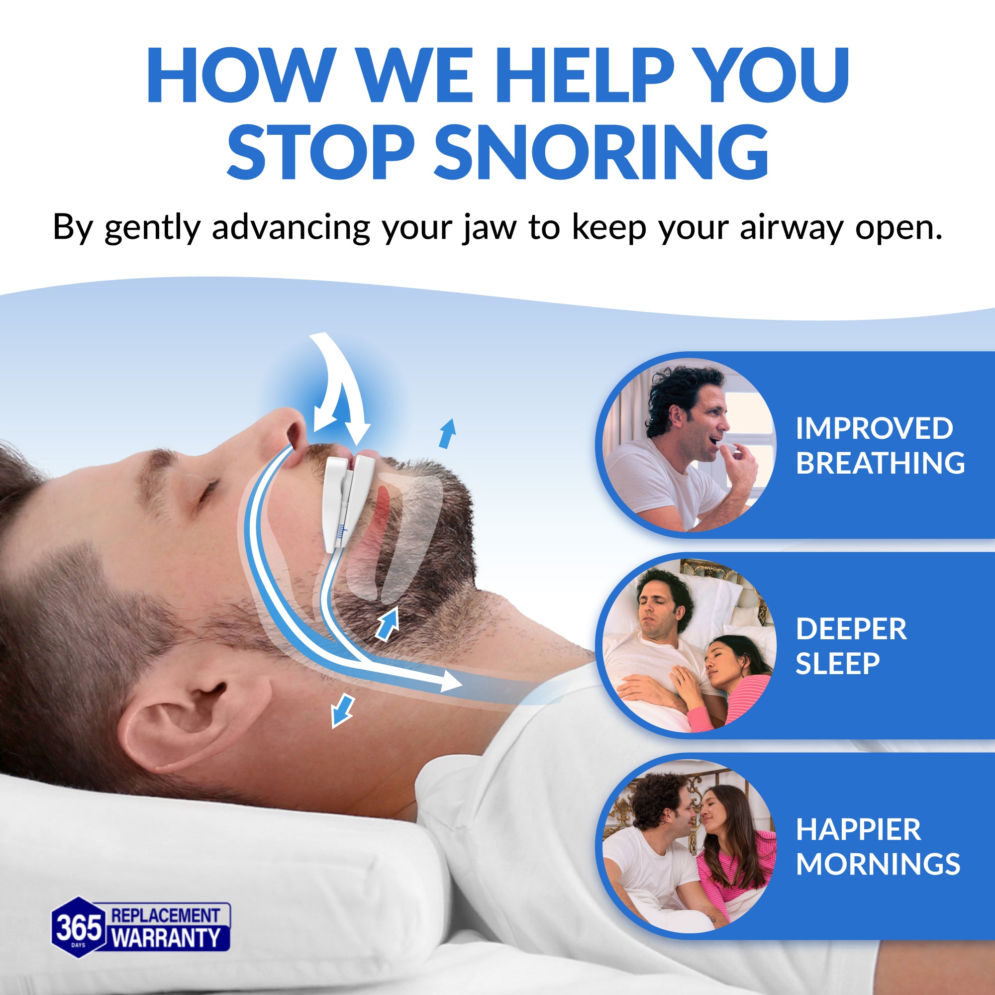 Snoring relief mouthpiece product image