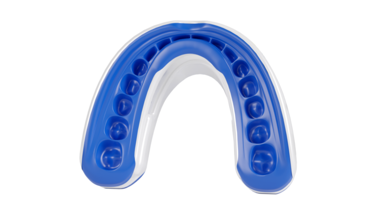 Moldable anti-snoring mouthpiece with teeth impressions for a secure fit