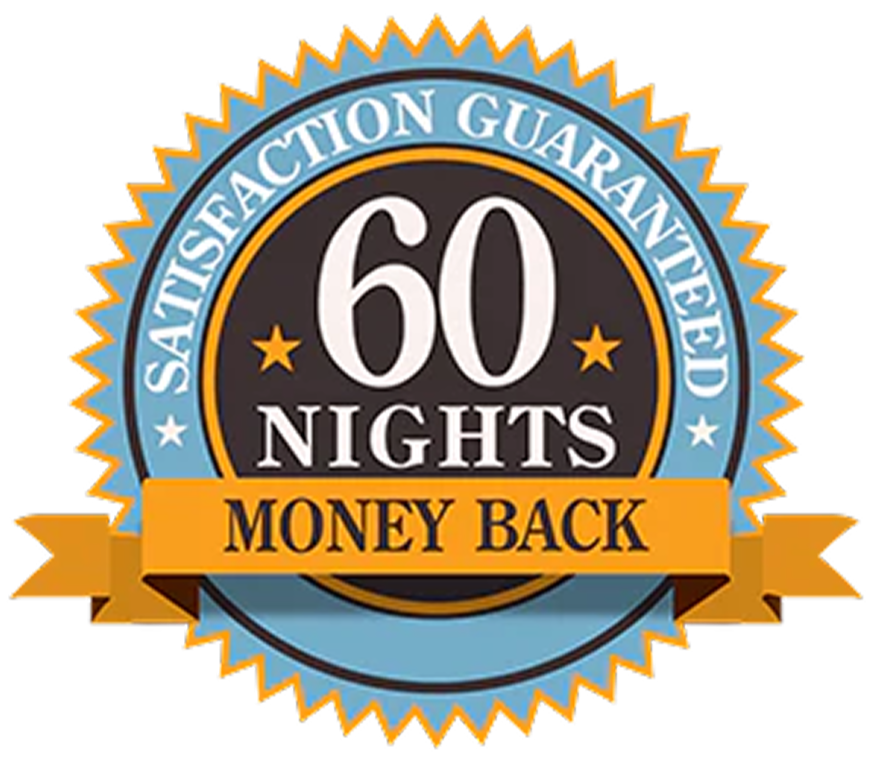 60 day money back guarantee icon