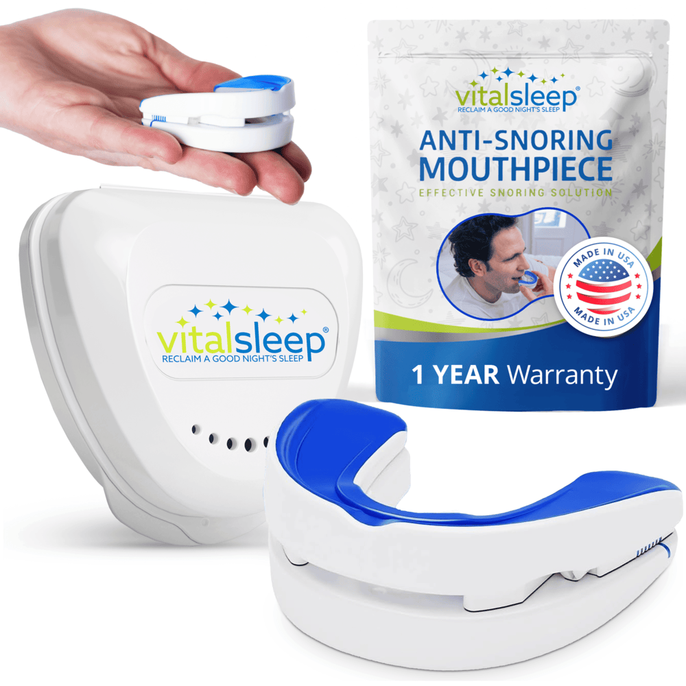 VitalSleep mouth guard with packaging