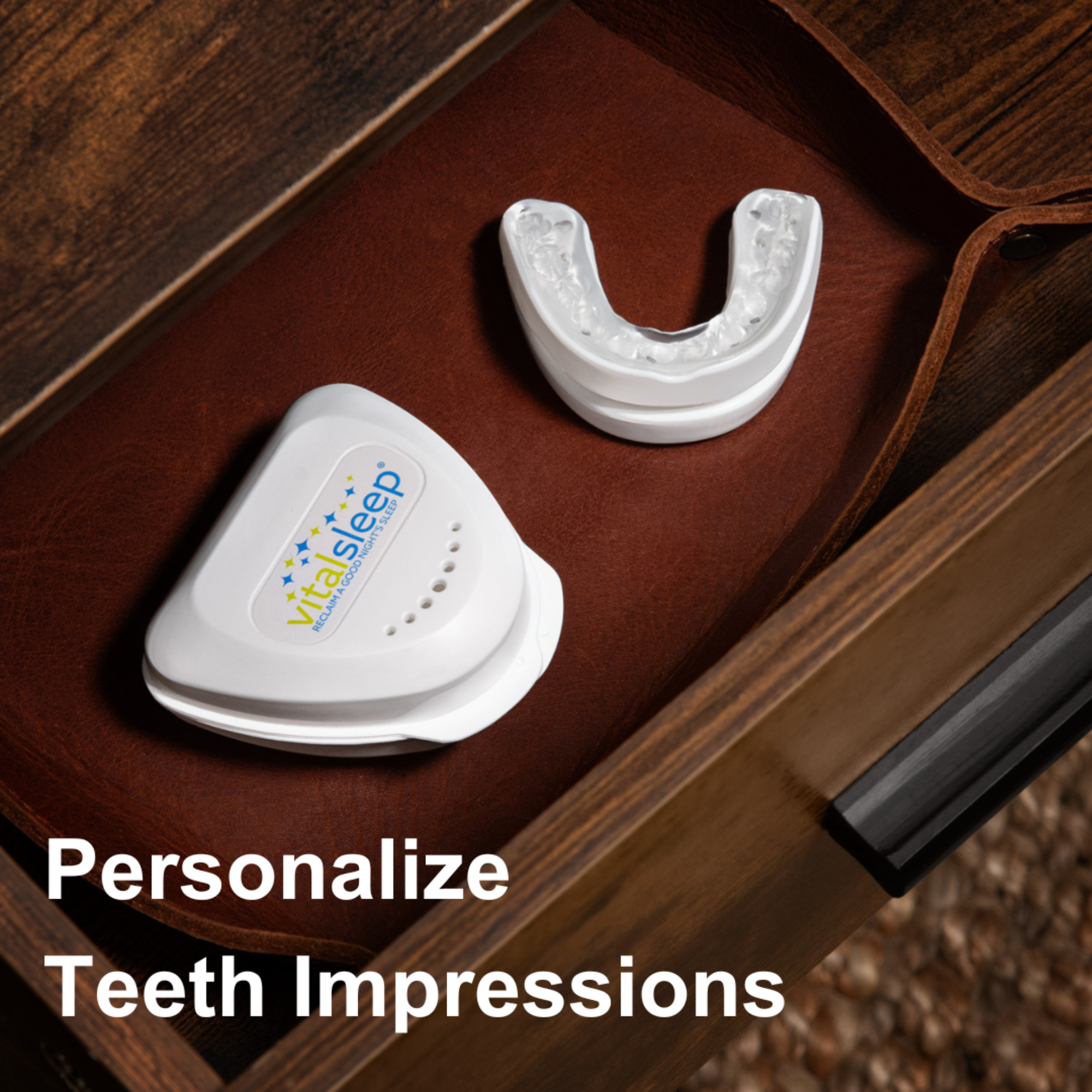 VitalSleep mouthpiece lifestyle sleep image