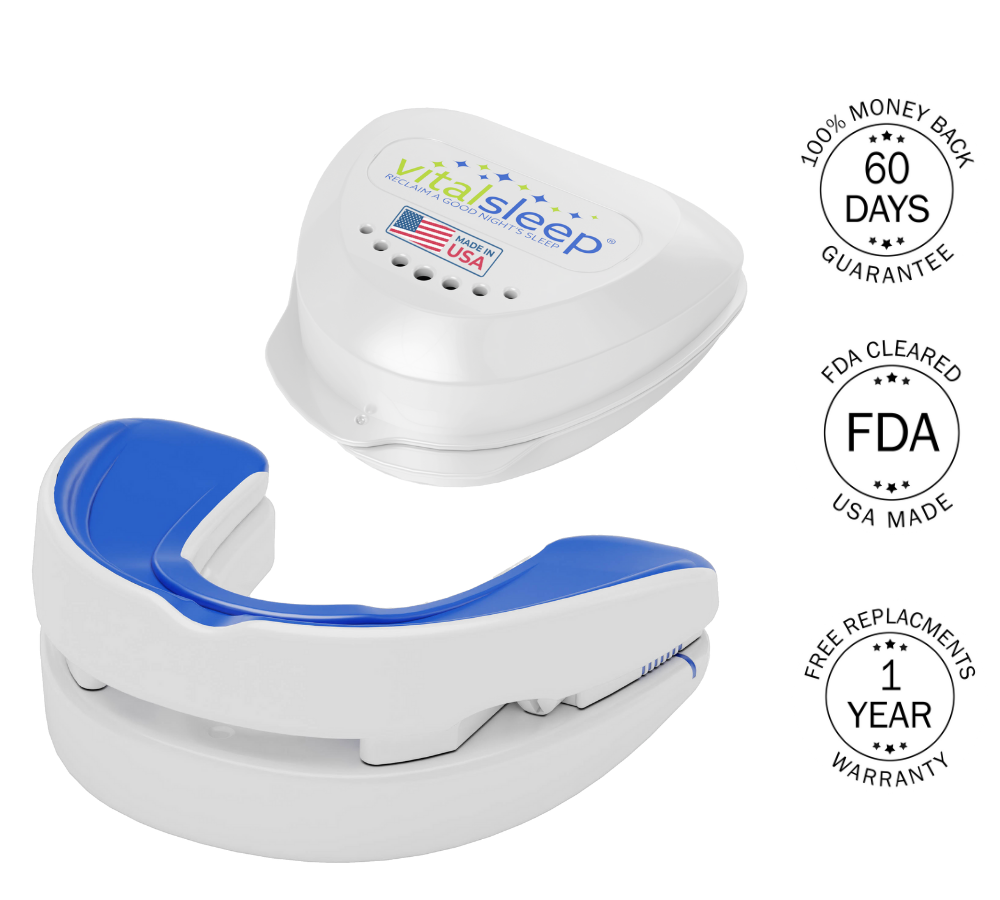Mouthguard designed to help reduce nighttime snoring