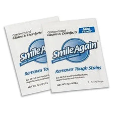 2 pack of anti bacterial denture cleaner