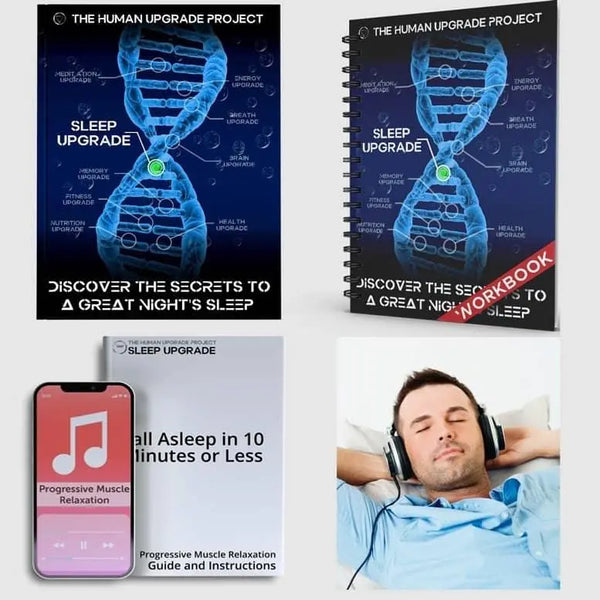 FREE GIFTS - Sleep eBook & Workbook with Relaxation Audio & Guide