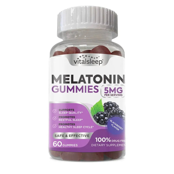 VitalSleep Blackberry Flavor Melatonin Gummies