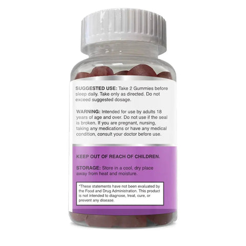 VitalSleep Blackberry Flavor Melatonin Gummies